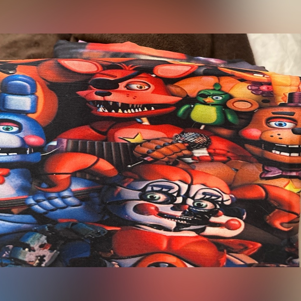 Five Nights at Freddy's Multi-character Print Bedding Duvet set -3 piece-